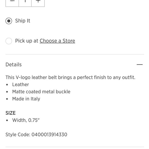 Mario Valentino Belt - Picture 5 of 15